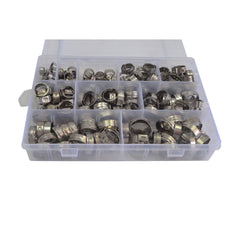 Twin Eagle Imports Grab Kits 211pc 304 Stainless Steel Hose Clamp Grab Kit with Tool
