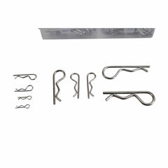 Twin Eagle Imports Grab Kits 230pc Cotter Pin and 150pc Metric R Pin Clip Grab Kit Assortment