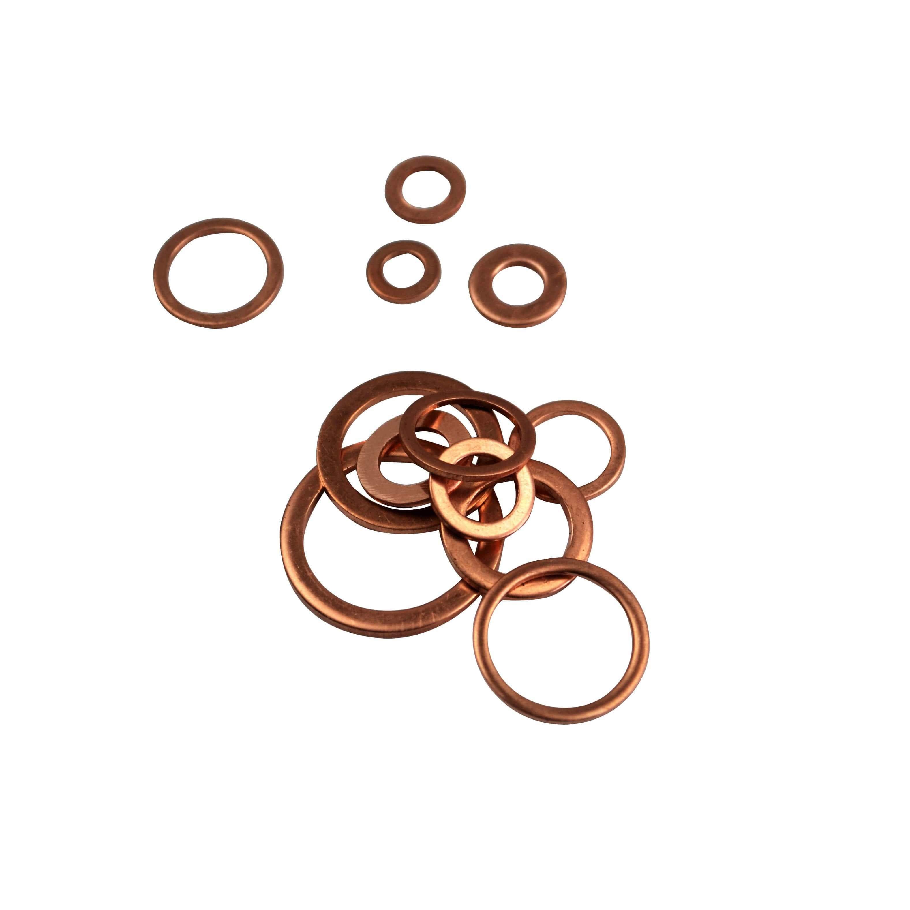 Twin Eagle Imports Grab Kits 280pc Metric Copper Washers Grab Kit Assortment