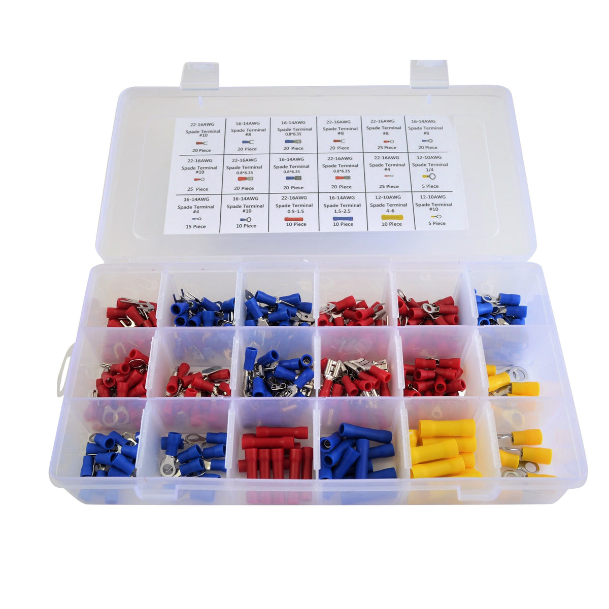 Twin Eagle Imports Grab Kits 300pc 12/24 Insulated Electrical Wire Terminal