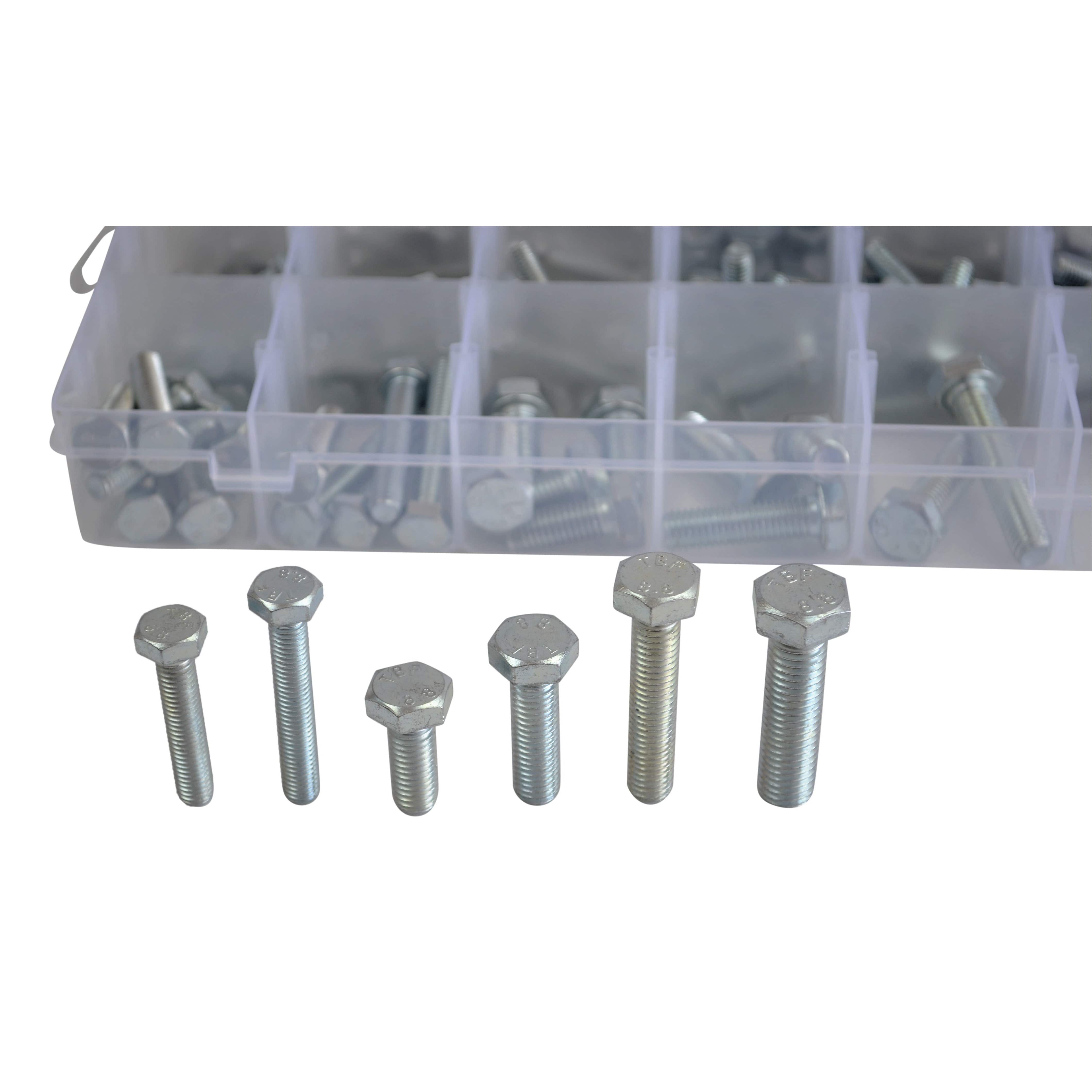 Twin Eagle Imports Grab Kits 316pc High Tensile Hex Head Bolt and Nut