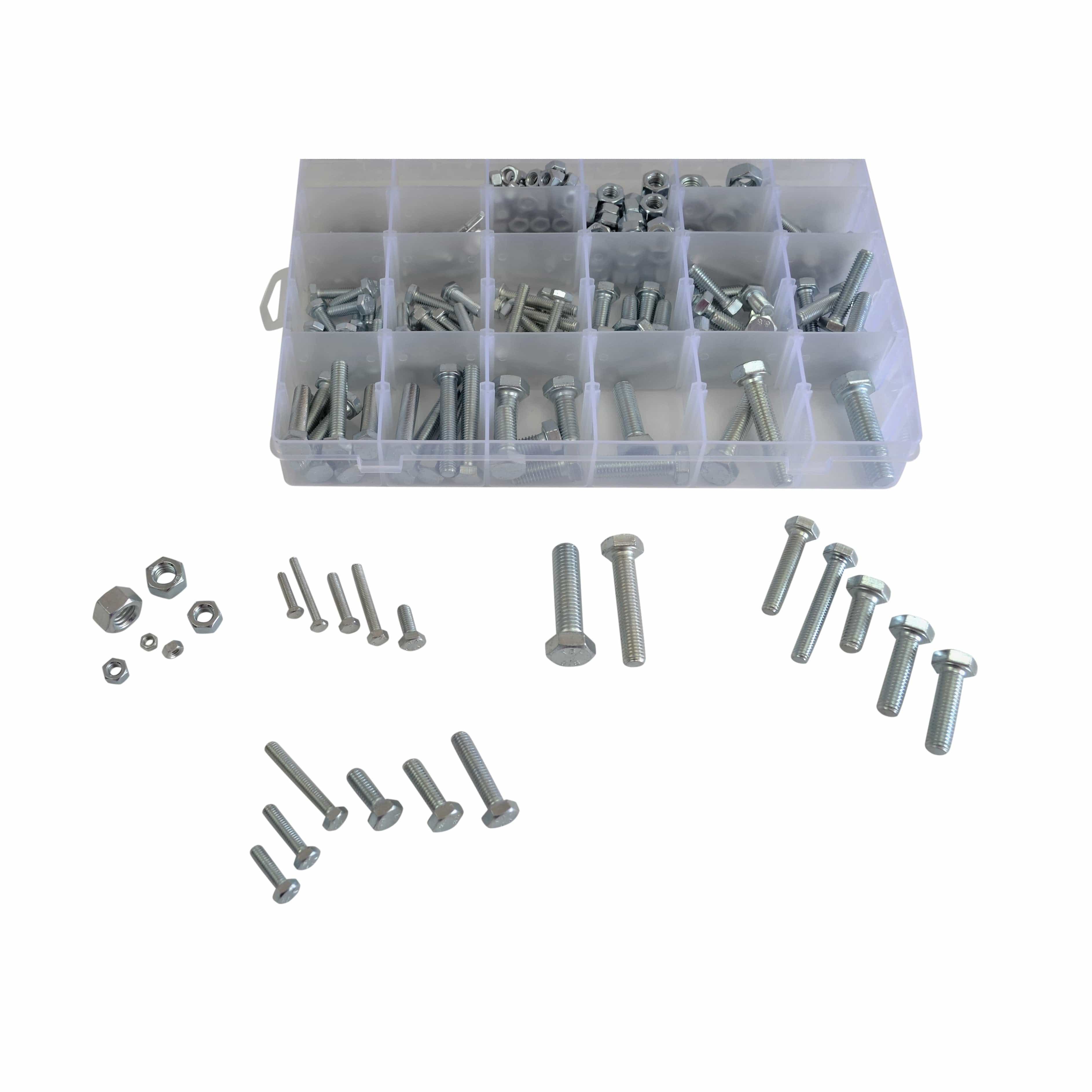 Twin Eagle Imports Grab Kits 316pc High Tensile Hex Head Bolt and Nut