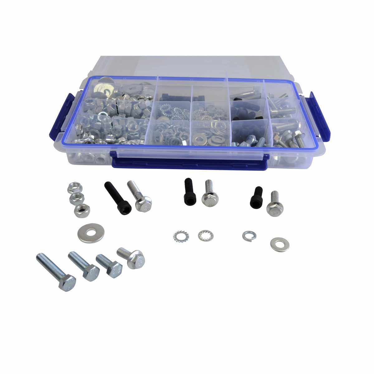 Twin Eagle Imports Grab Kits 401pc High Tensile Cap Screw Bolts Grab Kit