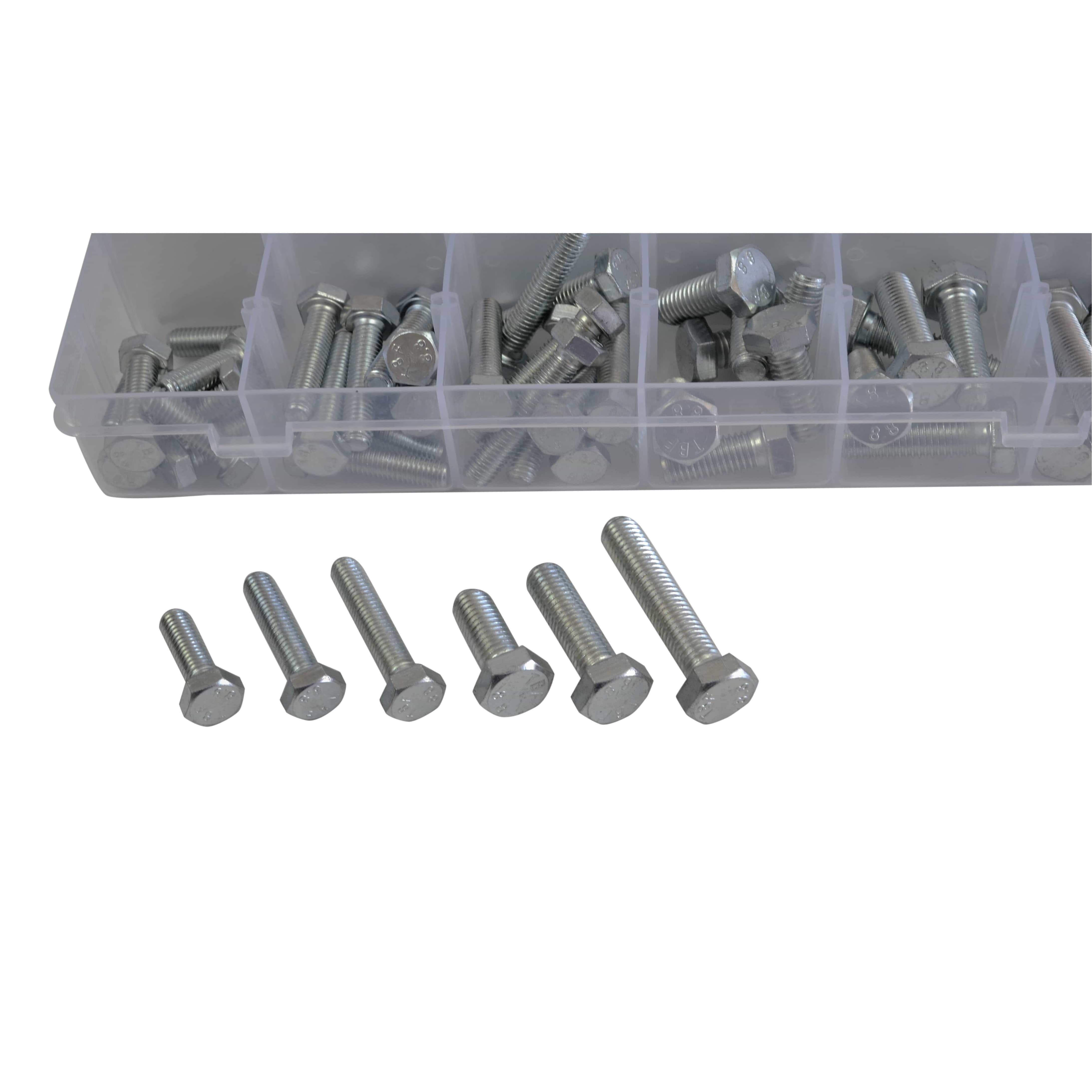 Twin Eagle Imports Grab Kits 424pc High Tensile Metric Nut and Bolt Grab Kit