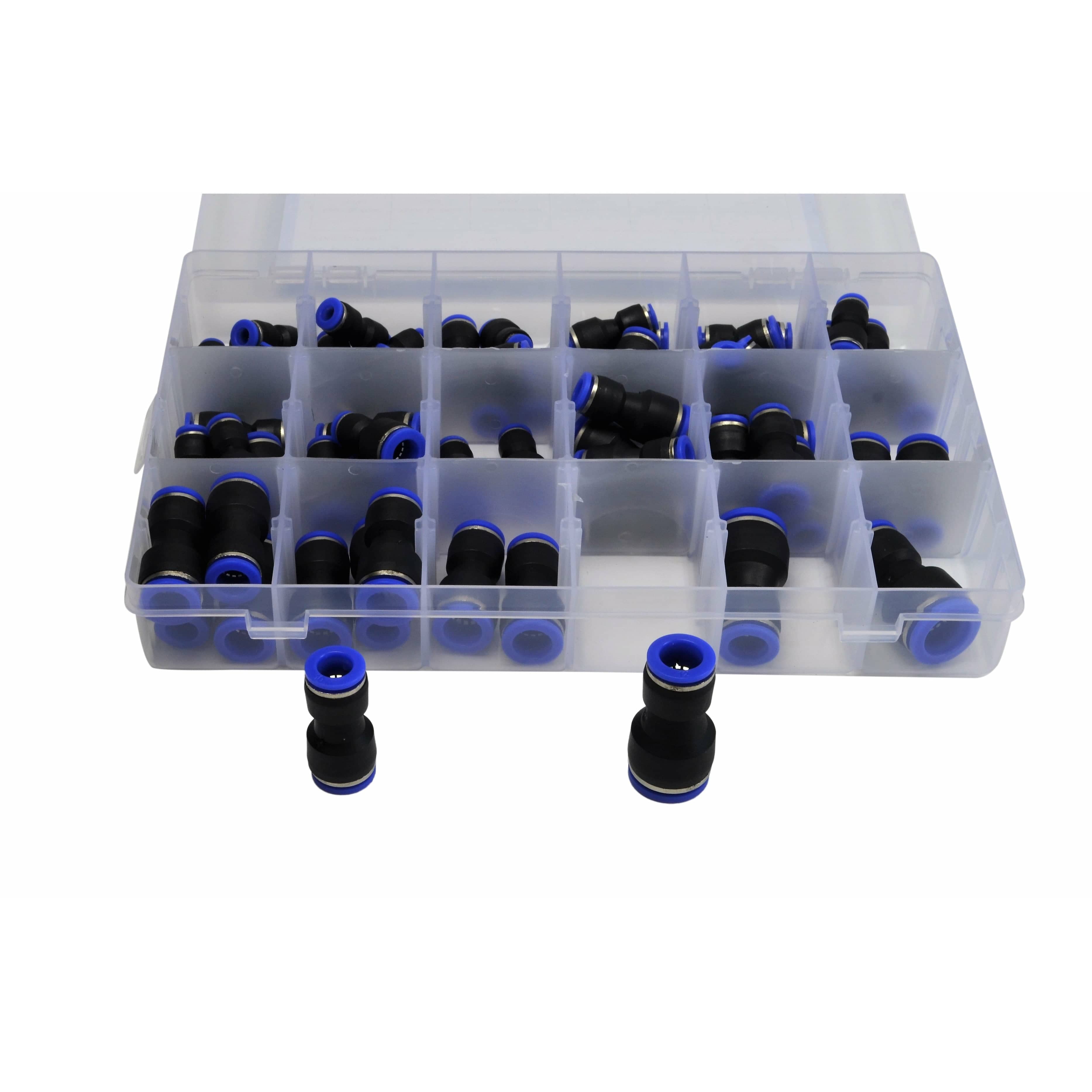 Twin Eagle Imports Grab Kits 63 pc Straight Quick Connect Grab Kit Assortment