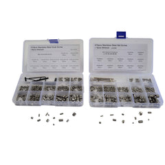 Twin Eagle Imports Grab Kits 820pc Metric and Imperial Stainless Steel Grub Screw Grab Kit