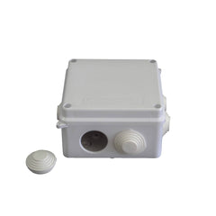 Twin Eagle Imports Junction Box 100x100x70 mm ABS Plastic IP65 Waterproof Junction Box