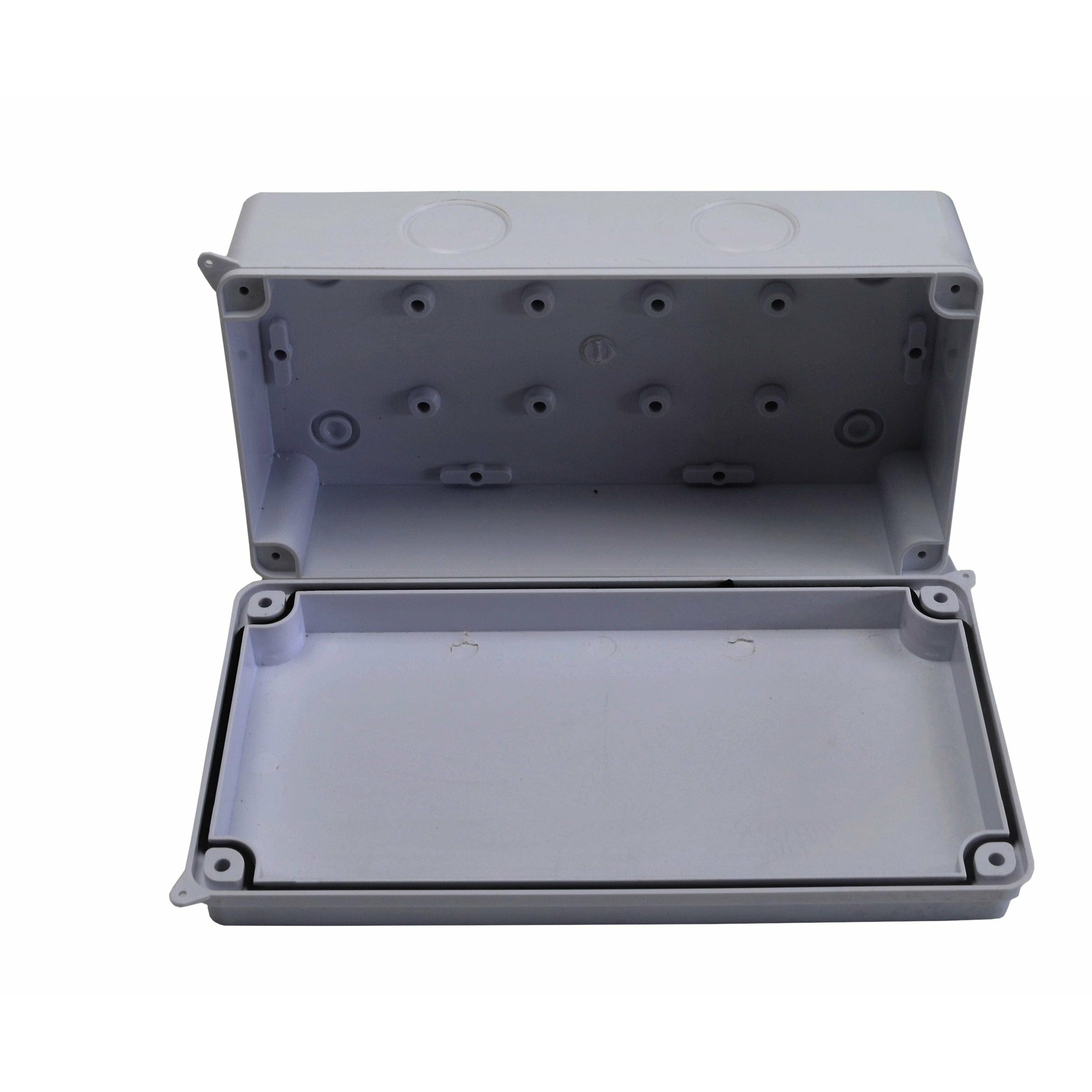 Twin Eagle Imports Junction Box 200x100x70 mm No Grommet IP65 Waterproof Junction Box