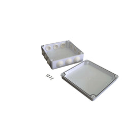 Twin Eagle Imports Junction Box 200x200x80 mm ABS Plastic IP65 Waterproof Junction Box