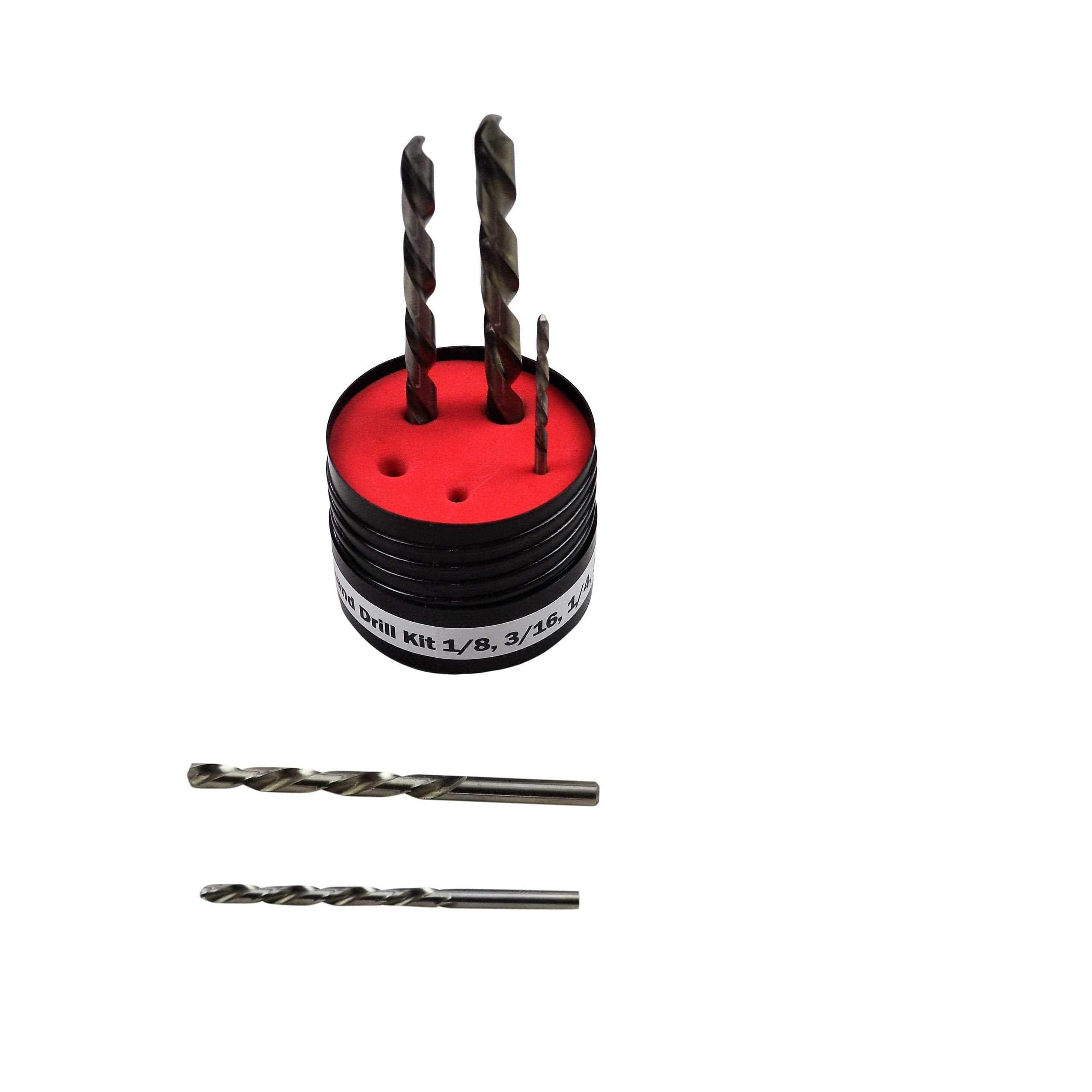 Twin Eagle Imports Left Hand Drill Bit 5 Piece Left Hand Drill Bit Kit