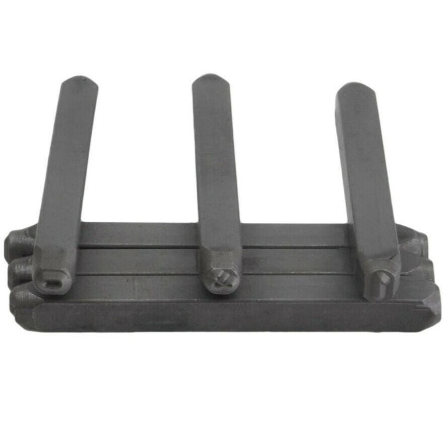 Twin Eagle Imports Letter and Number Stamp Punches 3mm Letter and Number Stamp Punch 36 Piece