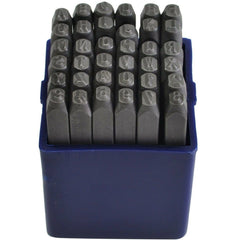 Twin Eagle Imports Letter and Number Stamp Punches 3mm Letter and Number Stamp Punch 36 Piece