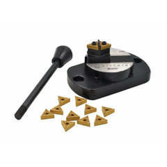 Twin Eagle Imports Live Centre Assorts Double Bit Ball Turning Attachment Oval Base