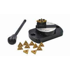 Twin Eagle Imports Live Centre Assorts Double Bit Ball Turning Attachment Oval Base