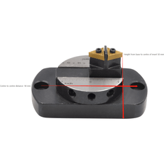 Twin Eagle Imports Live Centre Assorts Double Bit Ball Turning Attachment Oval Base