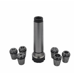 Twin Eagle Imports Milling Chuck 6 pc ER25 MT4 M16 Drawbar Precision  Spring Collet Set