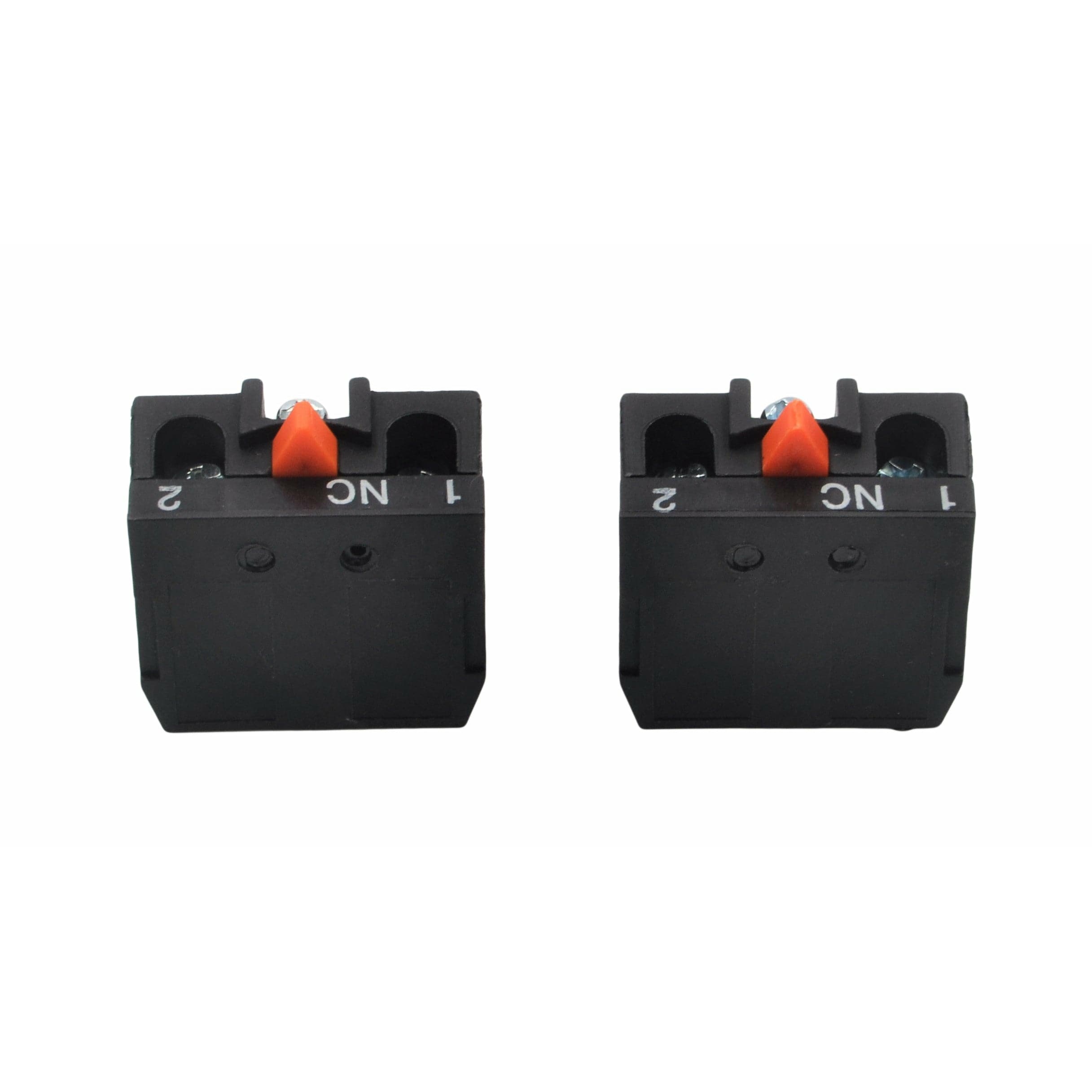 Twin Eagle Imports Switch x2 XEN-L1121 Generic Red Plunger NC Contact Block Switch