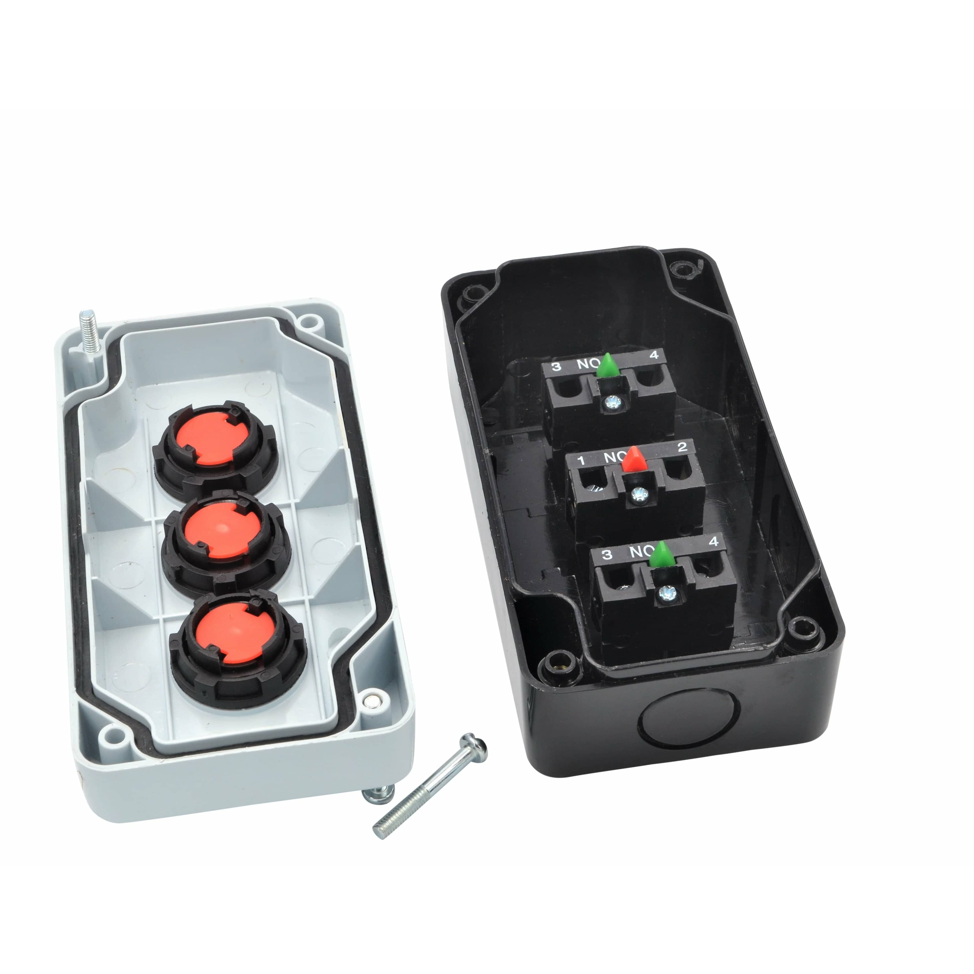 Twin Eagle Imports Switch XALB324 Three Pole Control Station NO/NC with plunger stop