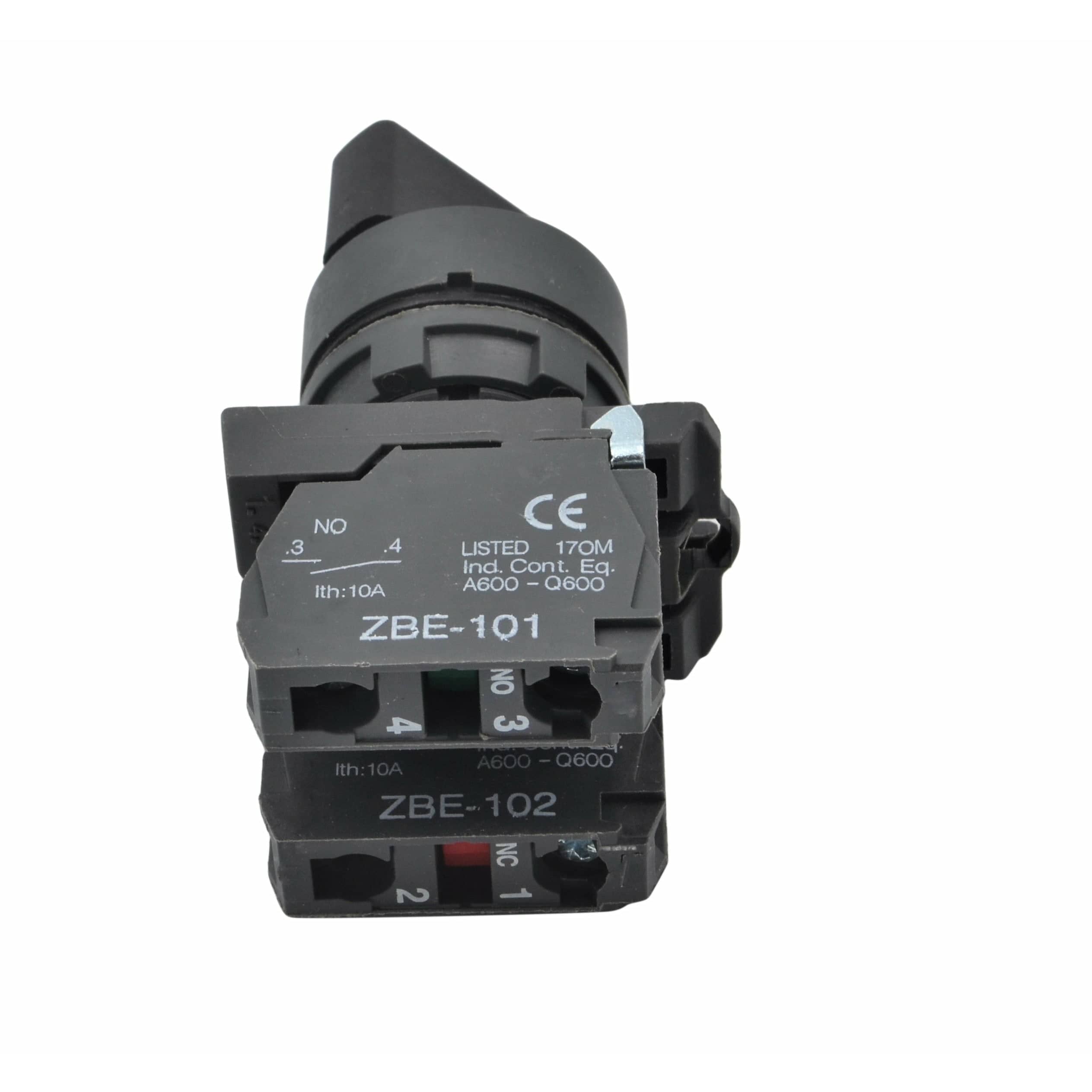 Twin Eagle Imports Switch XB5AD25 Generic 2 Position Knob Selector Panel Mount Switch