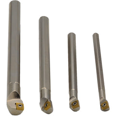 Twin Eagle Imports Turning Tool Indexable Boring Bar 4 Piece Set 6 / 8 / 10 / 12 mm Shank