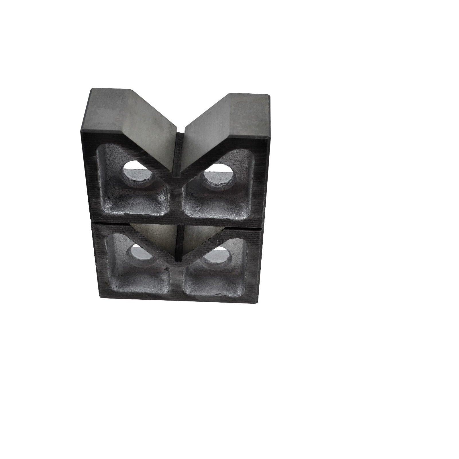 Twin Eagle Imports V Block Premium 4" Cast Iron V Block Set for Precision Milling