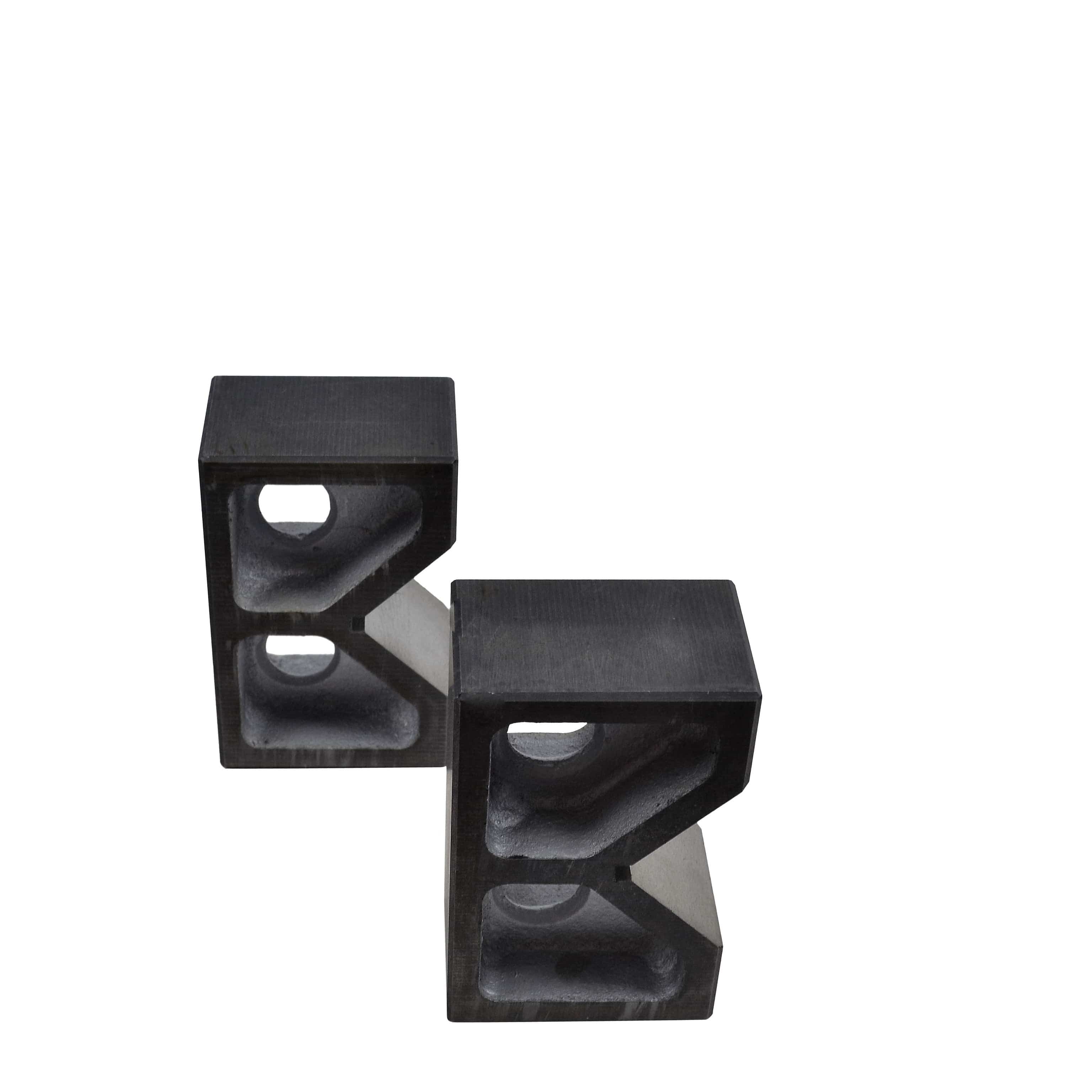 Twin Eagle Imports V Block Premium 6" Cast Iron V Block Set for Precision Milling