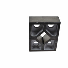 Twin Eagle Imports V Block Premium 6" Cast Iron V Block Set for Precision Milling