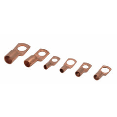 Twin Eagle Imports Wire Terminals & Connectors 200pc Large Gauge Copper Lug Terminal Kit