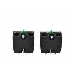 x2 XEN-L1111 Generic Green Plunger NO Contact Block Switch - Twin Eagle Imports