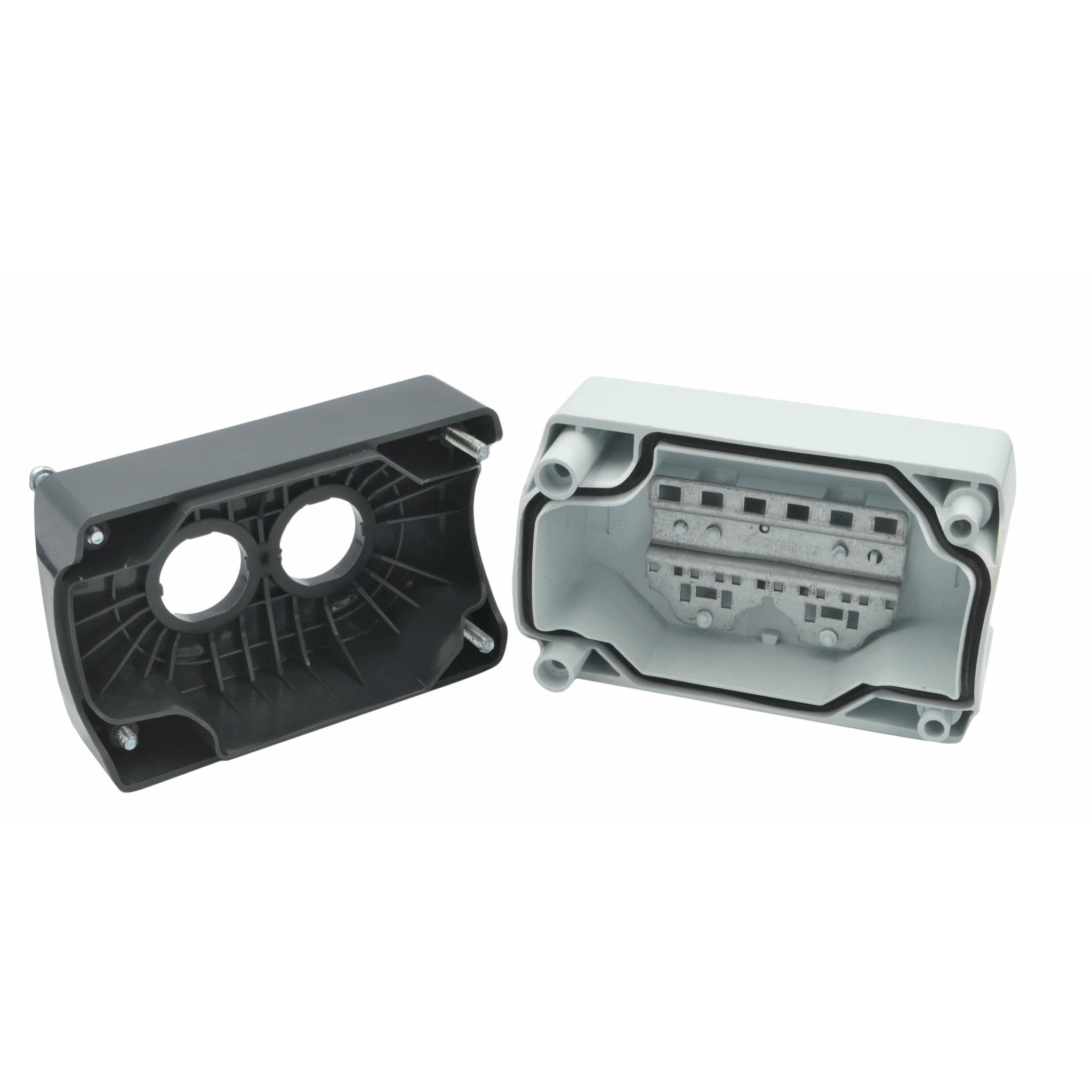 XALD02 Double Pole Blank Control Station Casing - Twin Eagle Imports