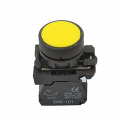 XB5-AA55 Generic Yellow Panel Mount Switch - Twin Eagle Imports
