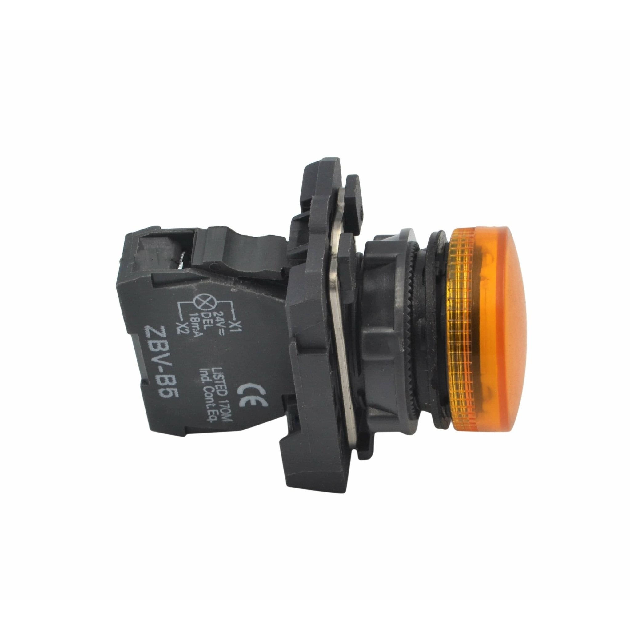 XB5AVB5 Generic Yellow LED Panel Mount Indicator - Twin Eagle Imports