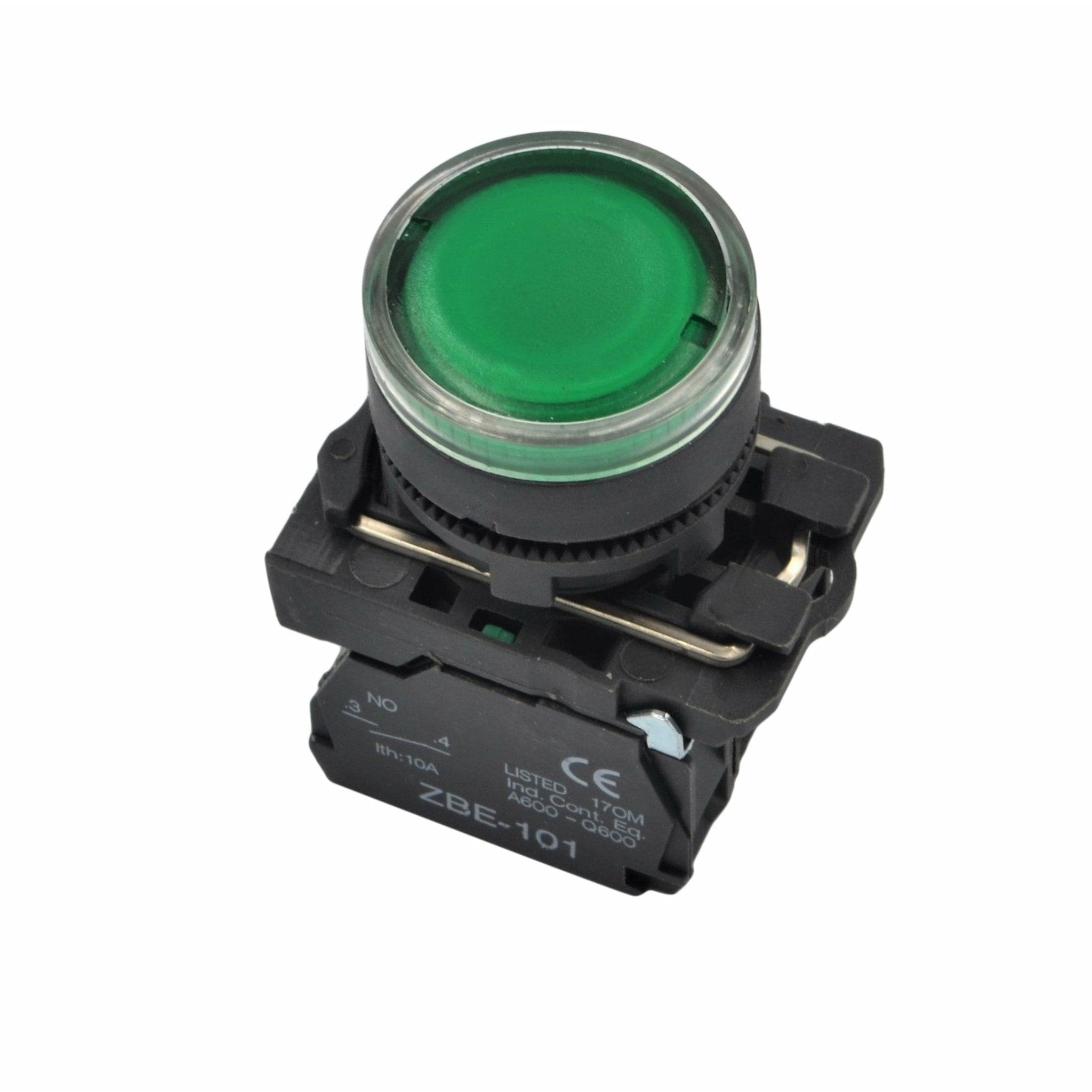 XB5AW33B5 Generic Green LED Panel Mount Indicator Switch - Twin Eagle Imports