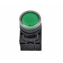 XB5AW33B5 Generic Green LED Panel Mount Indicator Switch - Twin Eagle Imports