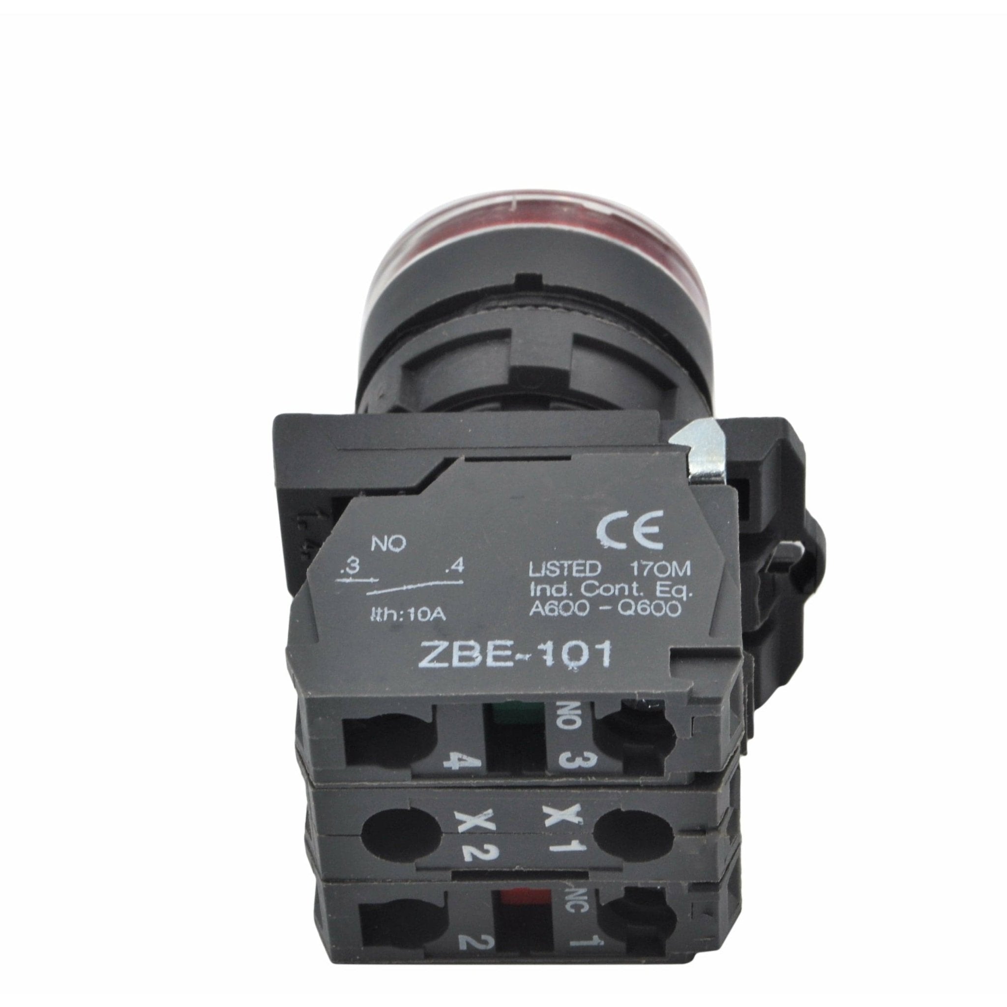 XB5AW34B5 Generic Red LED Panel Mount Indicator Switch - Twin Eagle Imports
