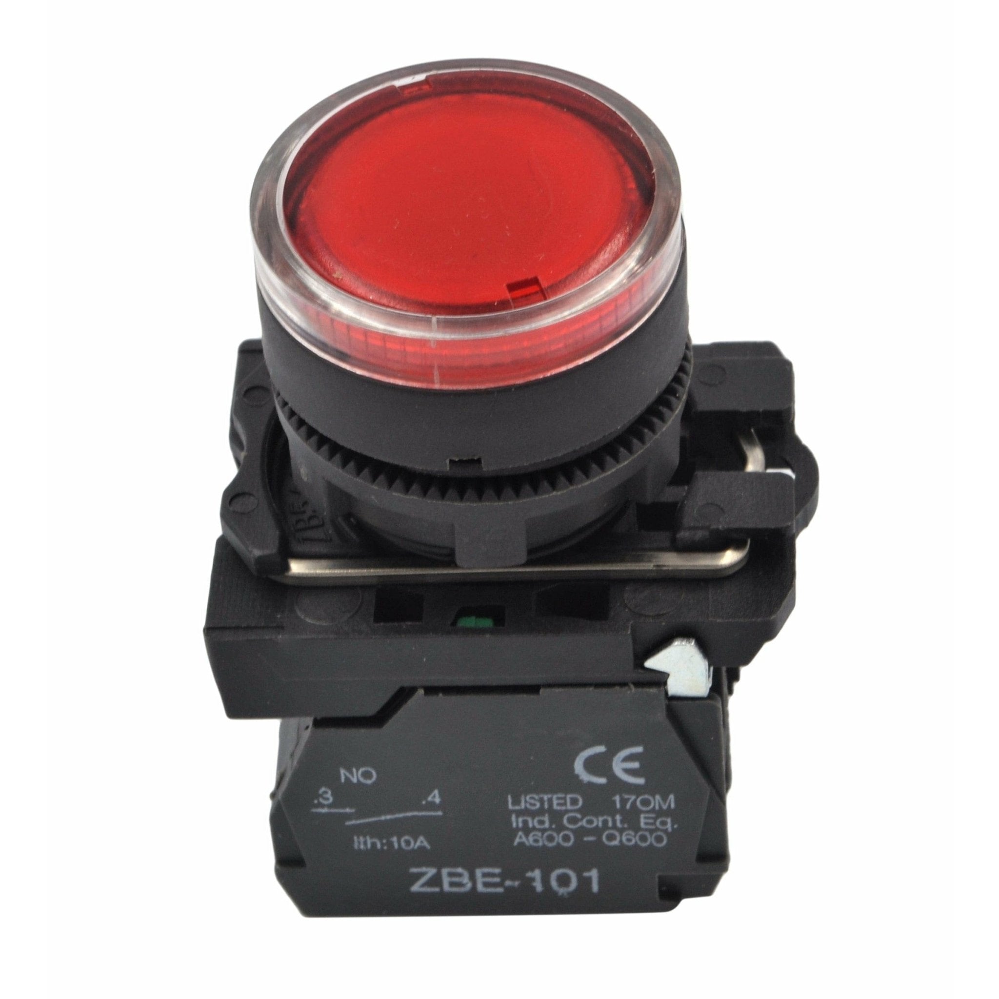 XB5AW34B5 Generic Red LED Panel Mount Indicator Switch - Twin Eagle Imports
