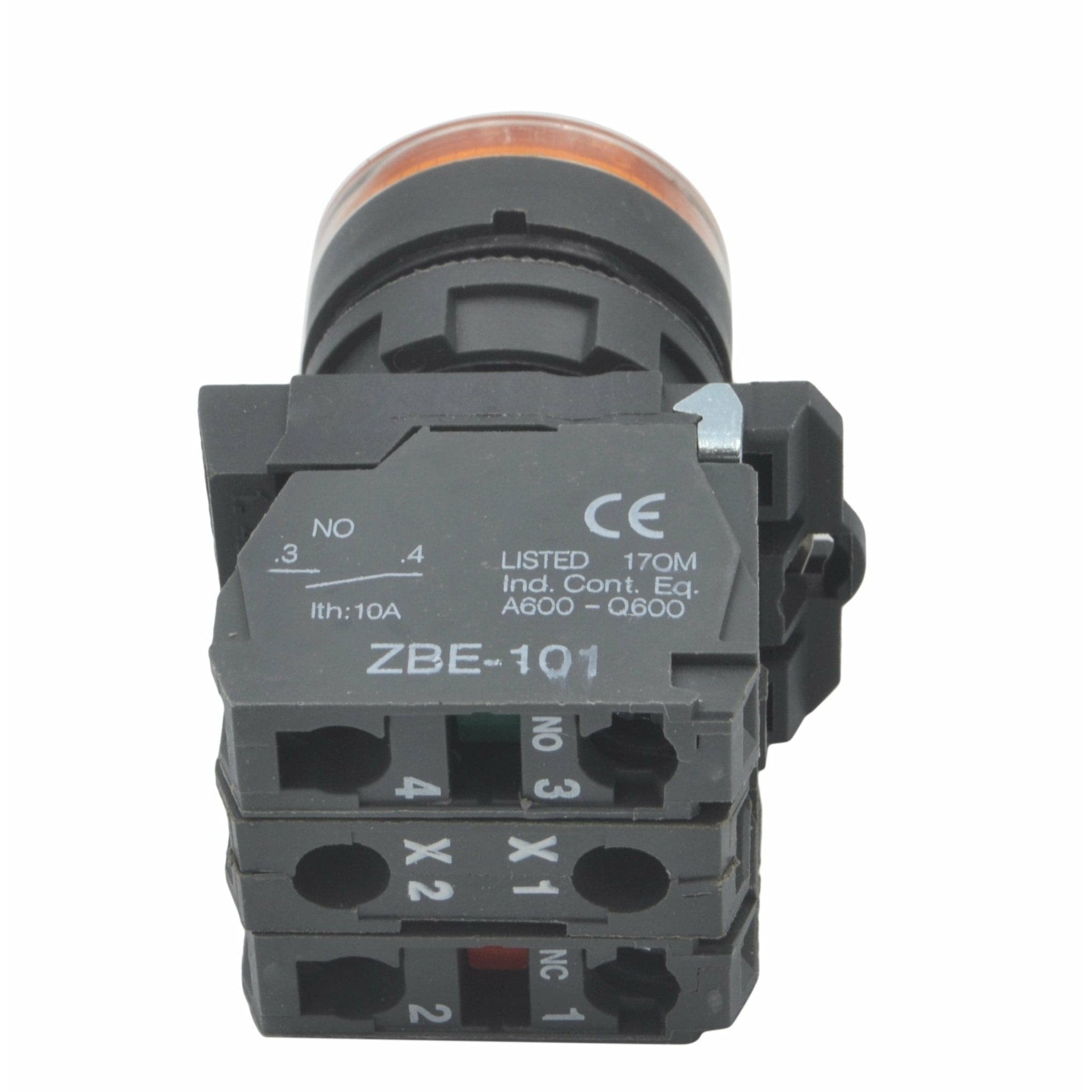 XB5AW35B5 Generic Yellow LED Panel Mount Indicator Switch - Twin Eagle Imports